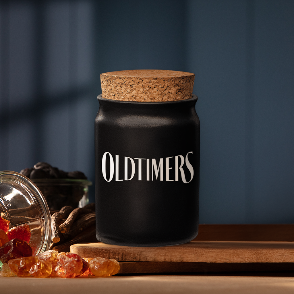 Oldtimers droppot met kurk