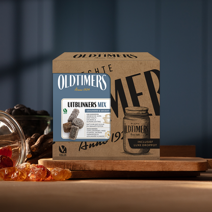 Oldtimers Droppot met Uitblinkers Mix