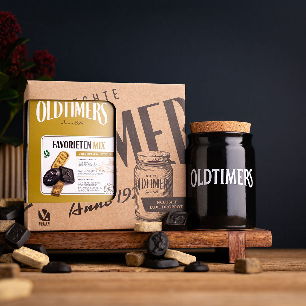 Oldtimers droppot en Favorieten Mix giftpack