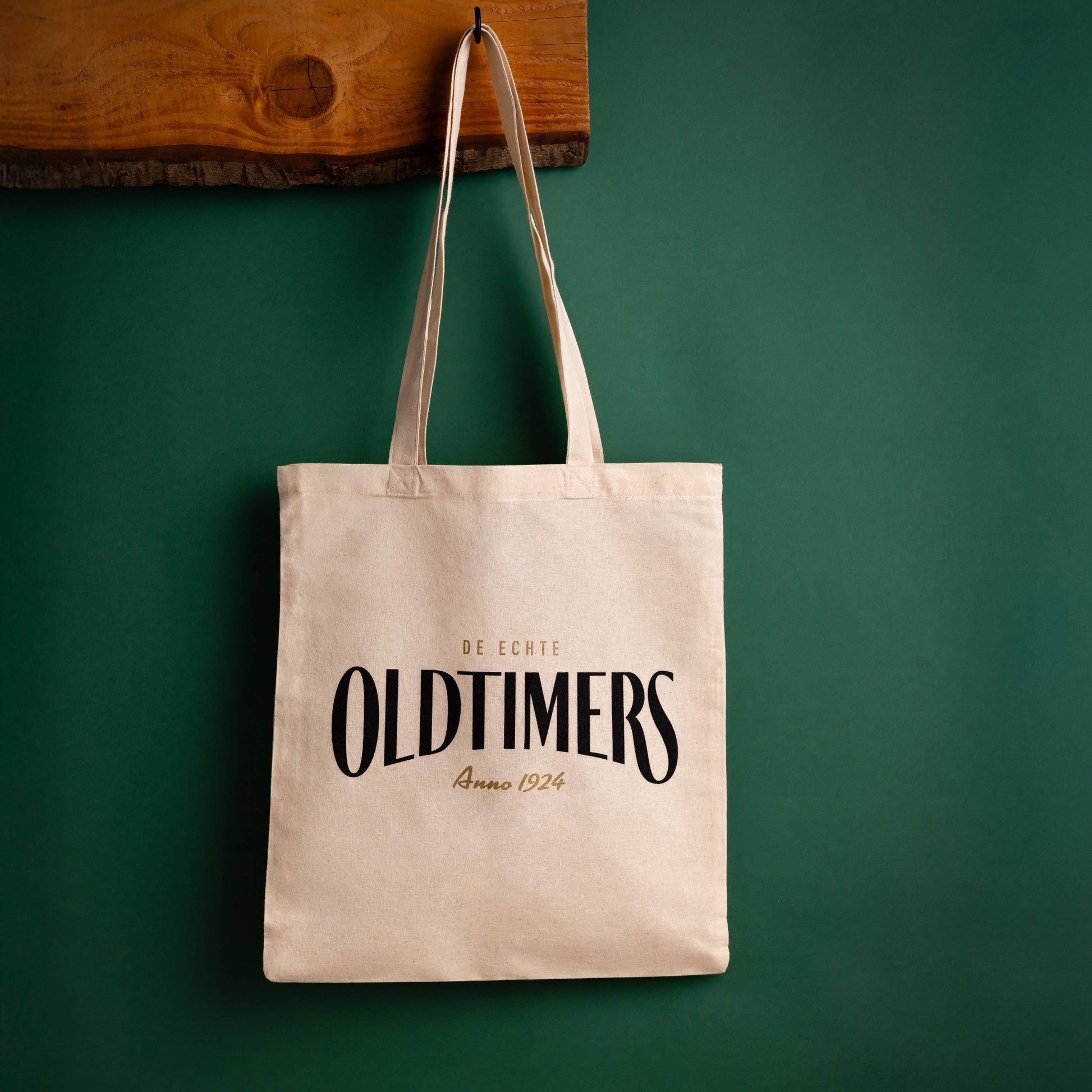 Canvas tas met Oldtimers logo