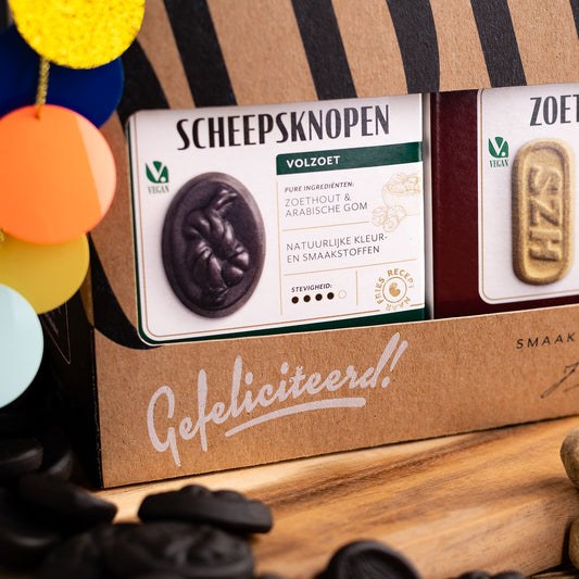 Oldtimers drop 6-pack Gefeliciteerd