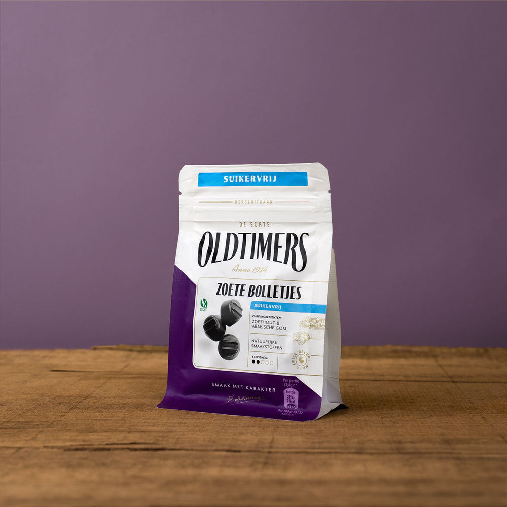 Oldtimers Suikervrij Zoete bolletjes