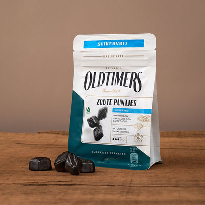 Oldtimers Suikervrij Zoute Puntjes