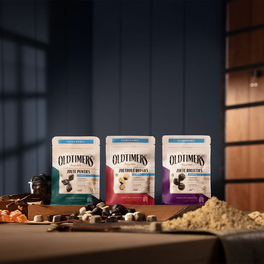 Oldtimers Suikervrij zakjes